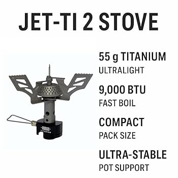 新品　VARGO Jet Ti 2 Stove シングルバーナー Jet-Ti 2 Stove – VARGO